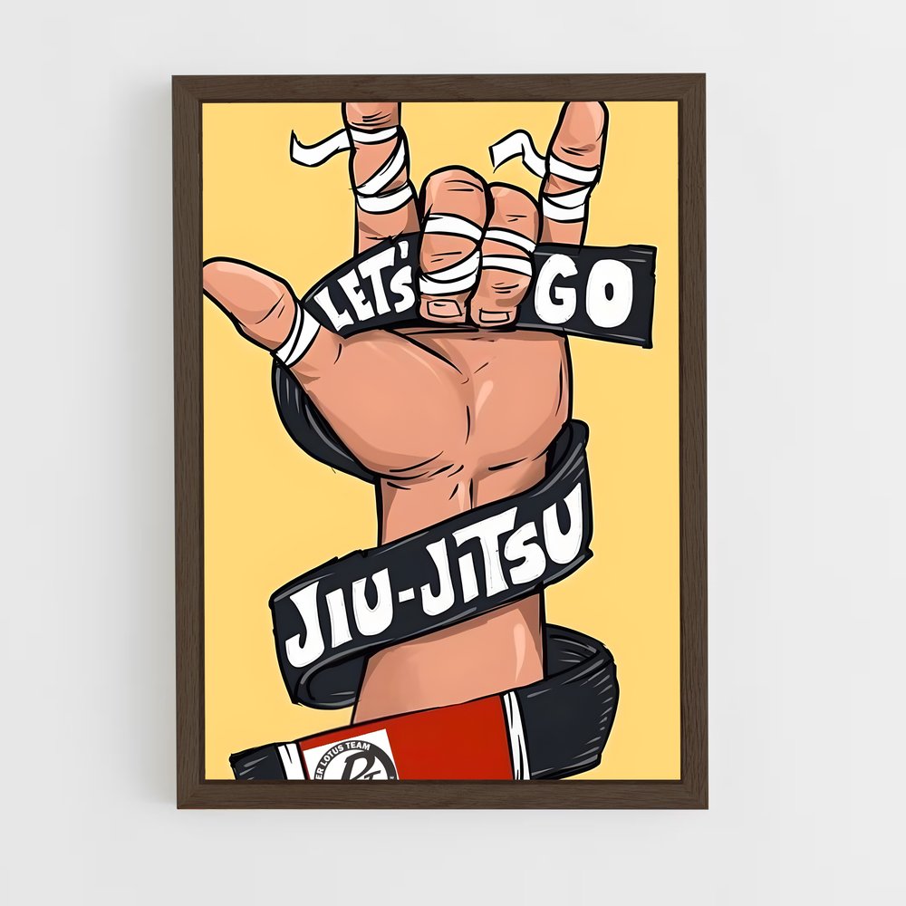 Poster Fist of Go – affiche Jiu-jitsu brésilien (vue 5)